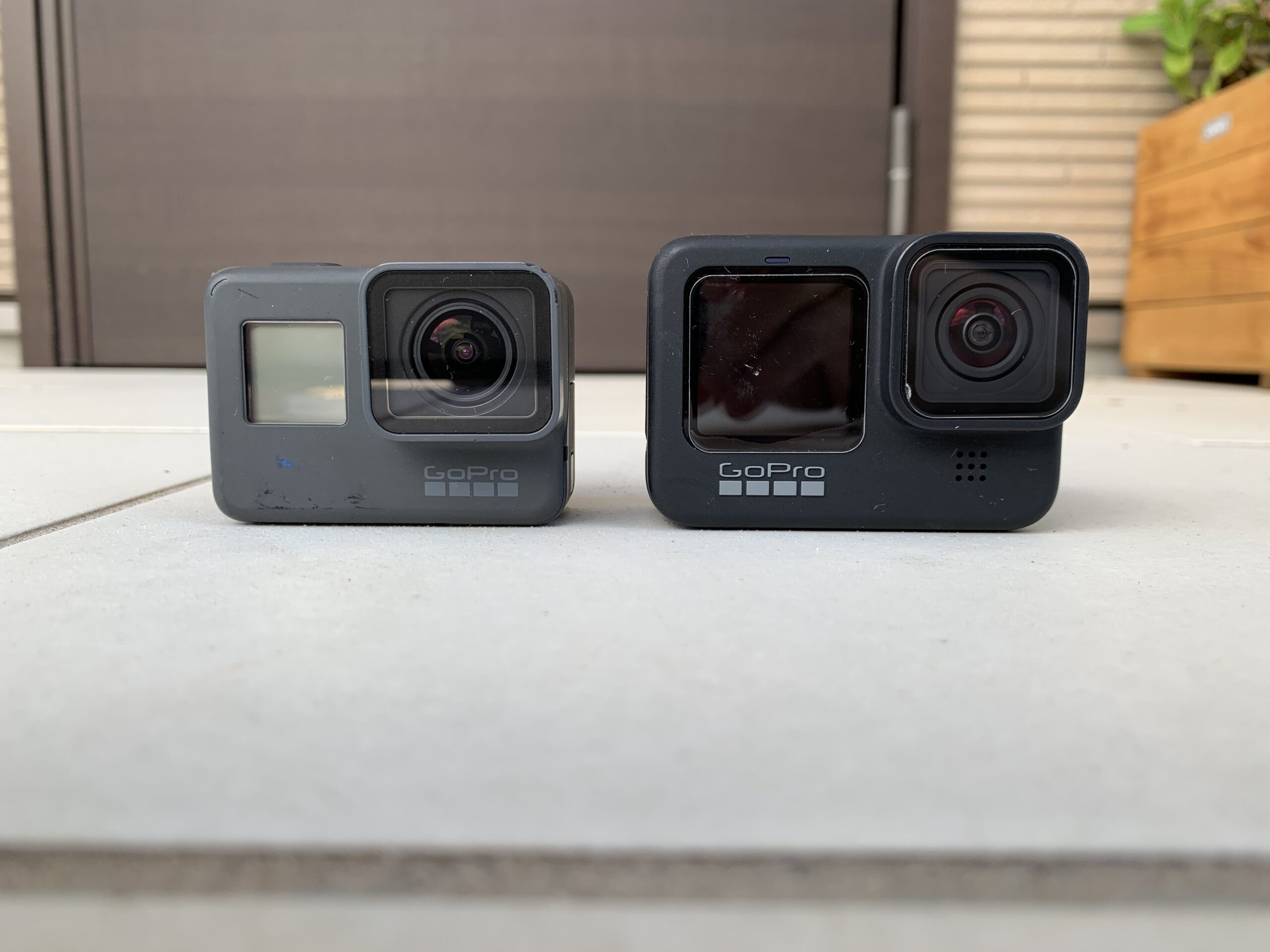 GoPro MAX 前方レンズに傷あり - カメラ