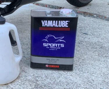 自宅でエンジンオイル交換【DIY】ヤマルーブ　ヤマルーブ　 SPORTS　10W-40エンジンオイルを選択した理由。