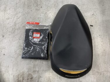 ホンダ　タクト【シートの破れ　】社外品のシートに張替え【AF45/AF79】